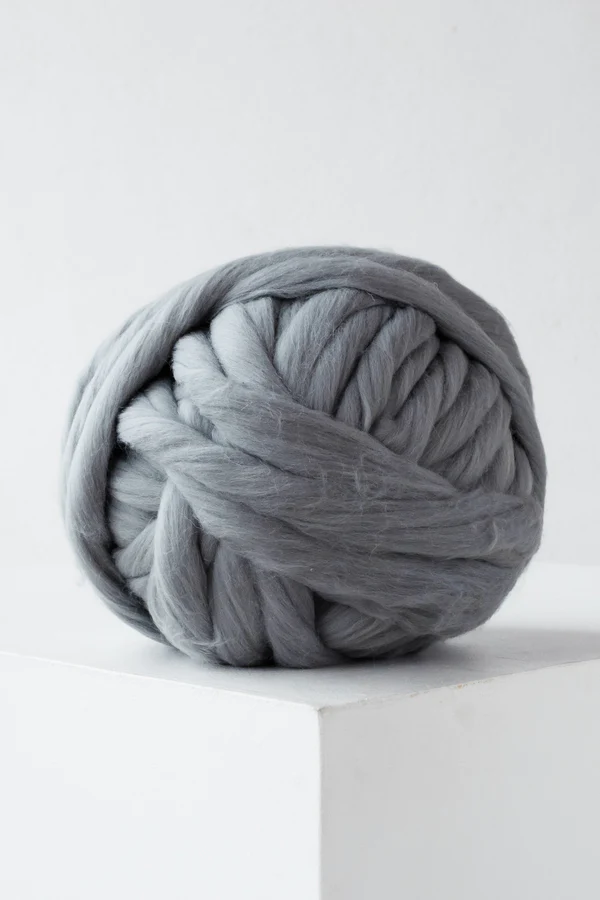 Arm Knit Yarn Diy Chunky Yarn Puffy Yarn Thick Yarn Wool Yarn Grey 373
